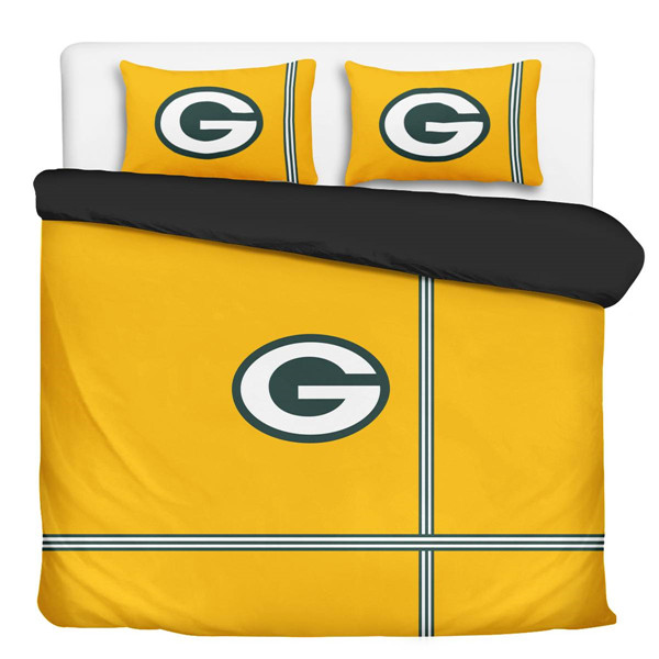 Green Bay Packers 3-Pieces Full Bedding 001